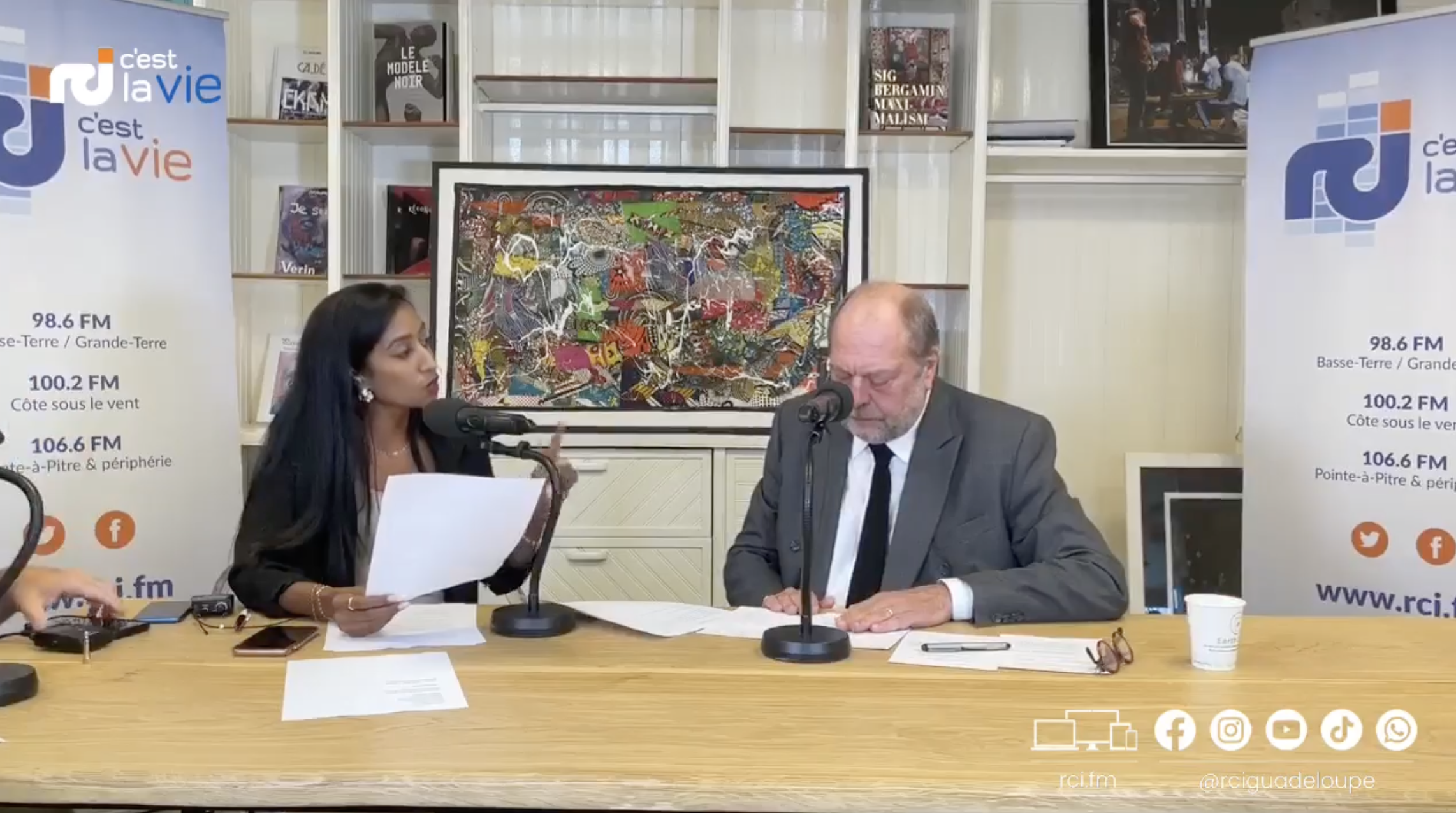     Eric Dupond-Moretti en direct sur RCI : les chantiers de la justice en Guadeloupe 

