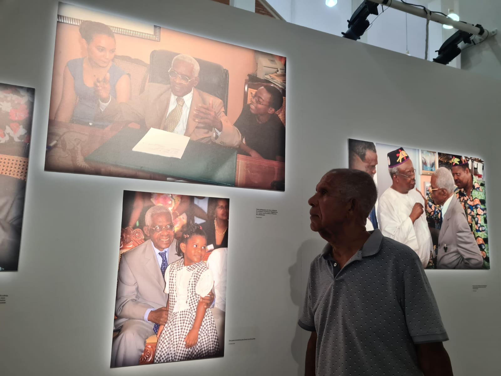 Expo photos : la vie publique d’Aimé Césaire dans le viseur de Fernand Bibas