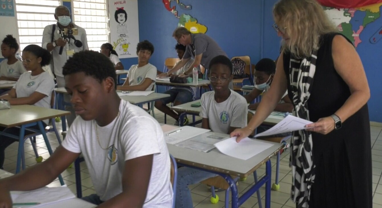     6096 collégiens de Guadeloupe passent le diplôme national du brevet


