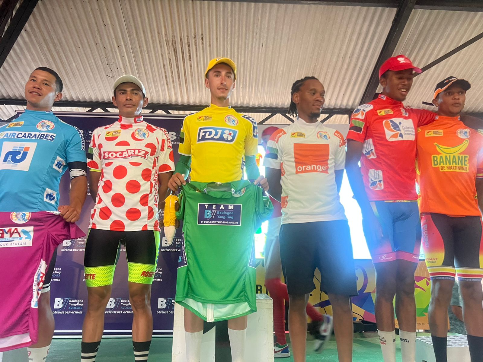     Tour cycliste de Martinique : tous les classements et maillots avant la dernière étape

