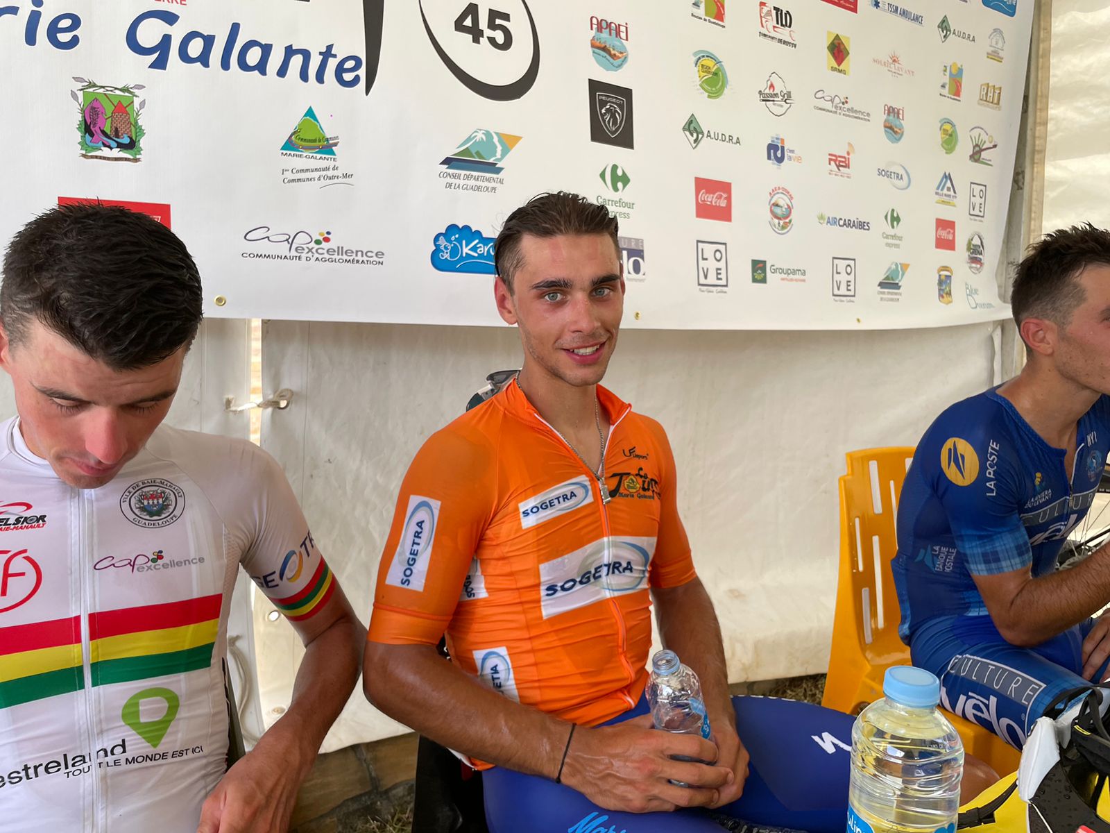     Dylan Durand, vainqueur de la 2ème étape du Tour de Marie-Galante

