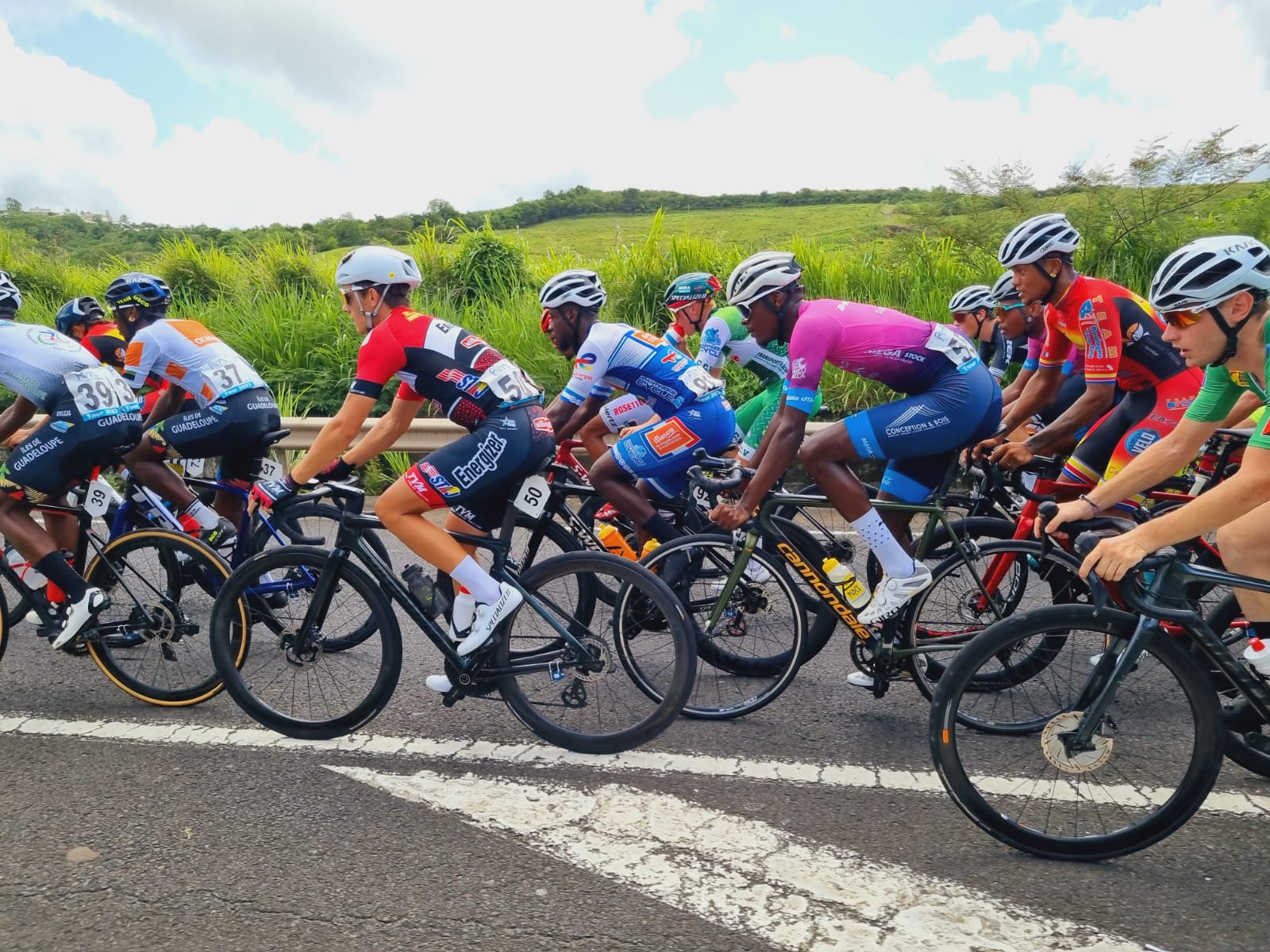     6ème étape du Tour cycliste de Martinique : Sainte-Luce - François en passant par Gallochat

