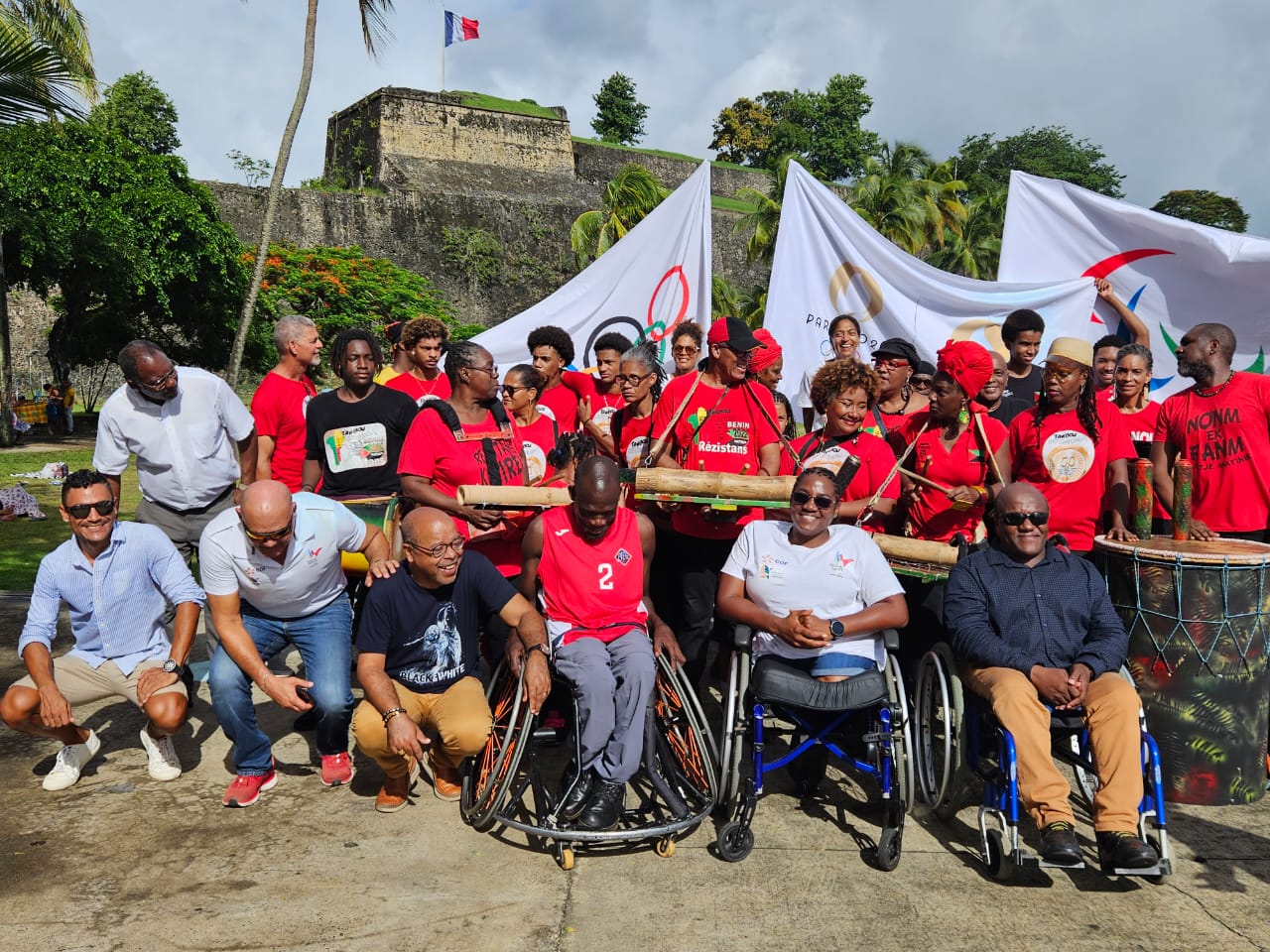     Jeux Olympiques 2024 : la tournée des drapeaux est en Martinique ! 

