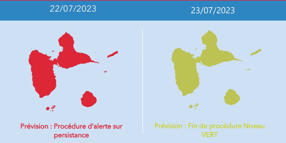     La Guadeloupe toujours en alerte rouge à cause de la brume de sable

