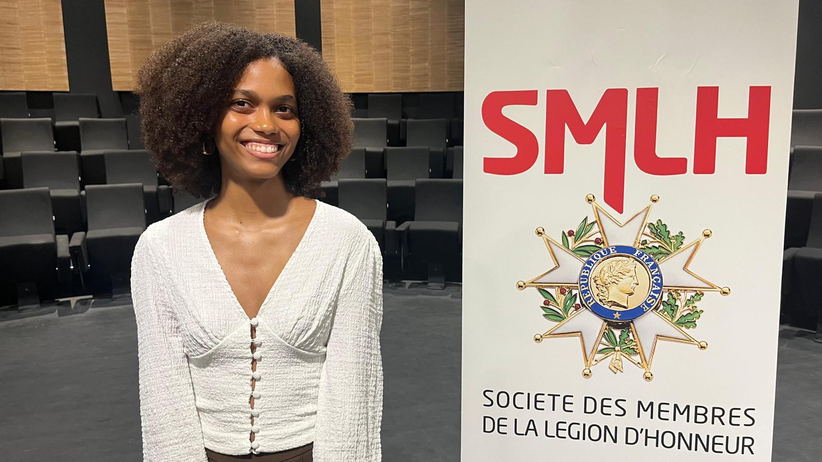     Clara Joseph, bachelière et lauréate du Prix de la légion d’honneur Martinique

