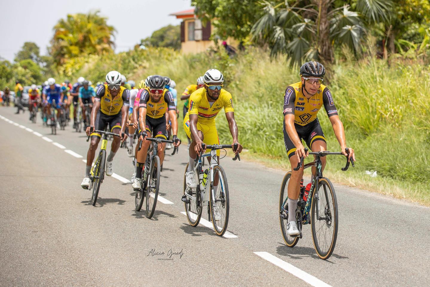     Esneider Baez, de la Team Cama CCD est bien au départ du Tour Cycliste de Guadeloupe 

