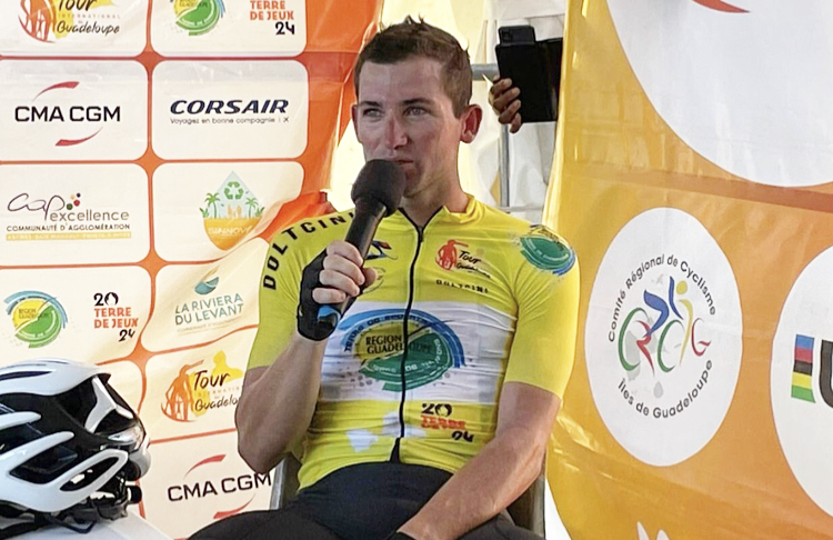     Benjamin Le Ny, vainqueur du Tour de la Guadeloupe, n'est pas retenu pour le championnat de la Caraïbe

