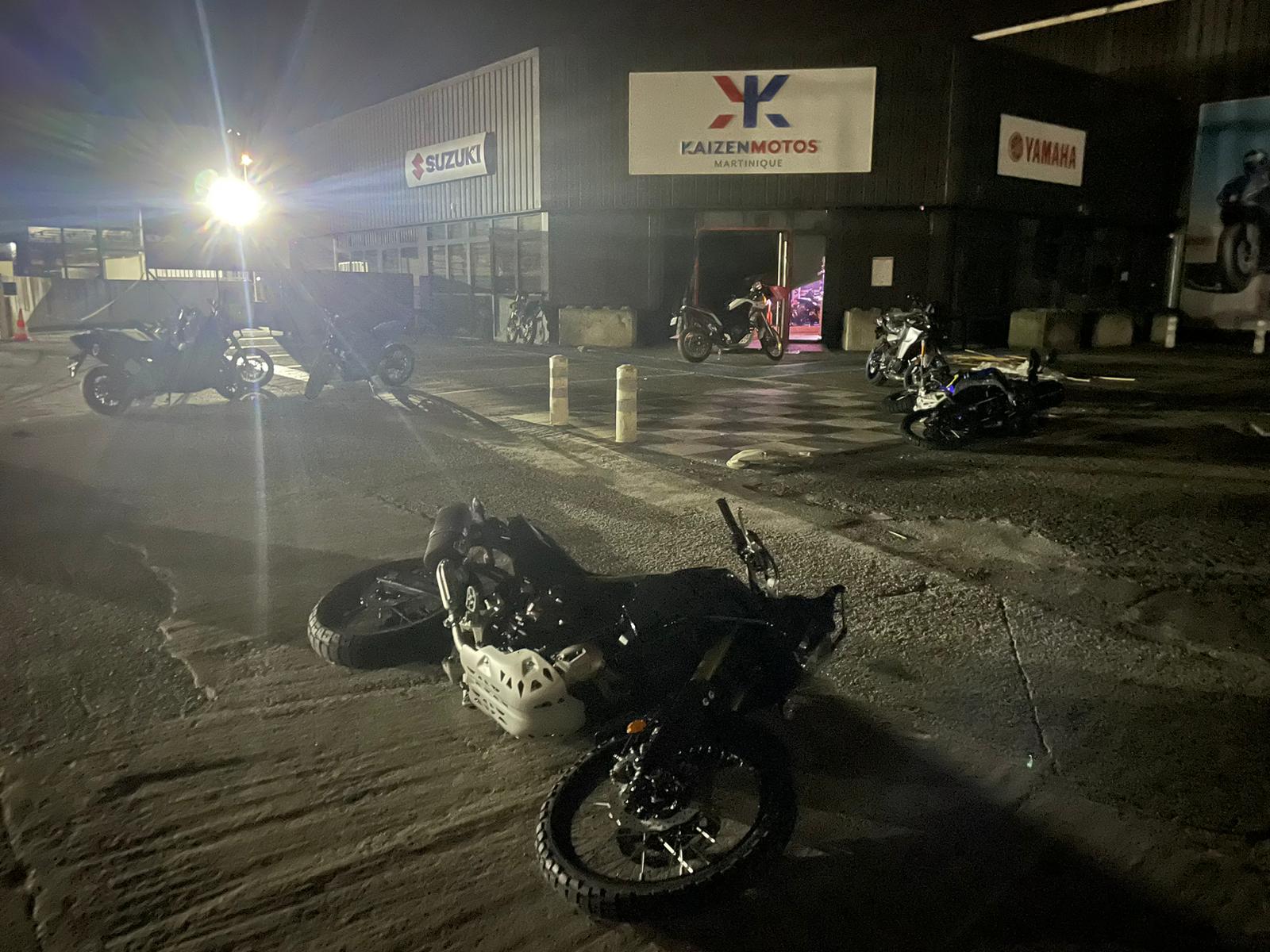     Une dizaine de motos volées à Kaizen motos cette nuit

