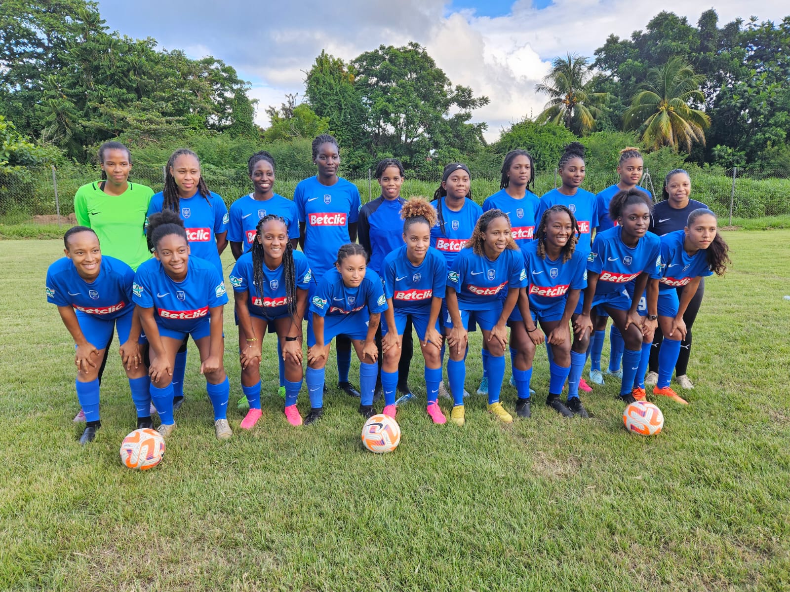     Qualifications pour la Gold Cup : la sélection Martinique féminine de football affronte le Honduras 

