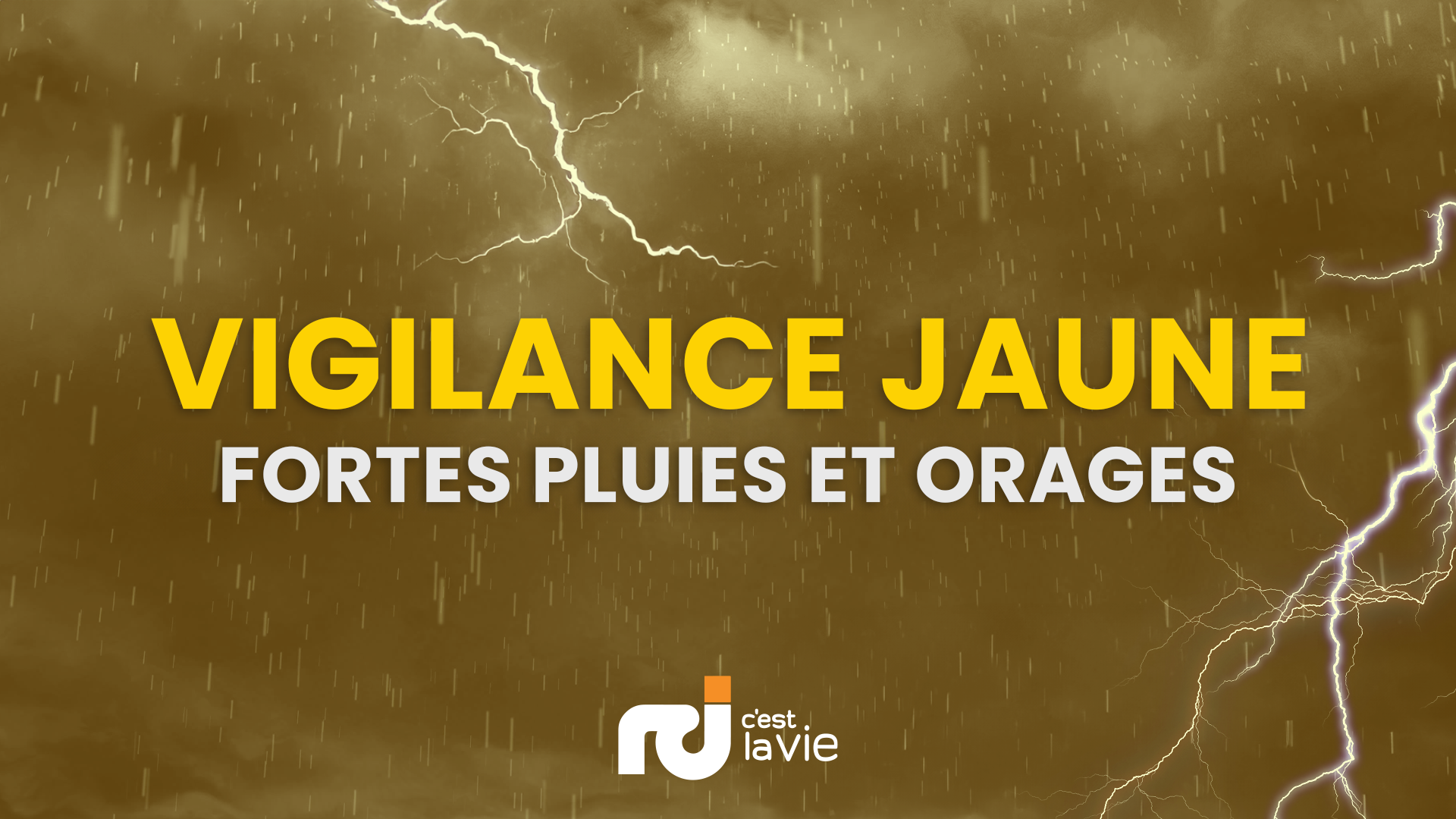      « Fortes pluies » et montée des eaux : la Guadeloupe toujours en vigilance Jaune

