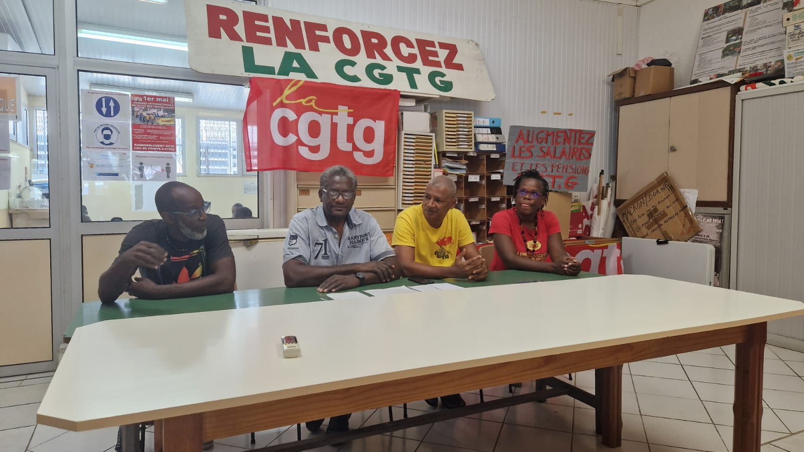     La CGTG réaffirme son soutien aux travailleurs Guadeloupéens

