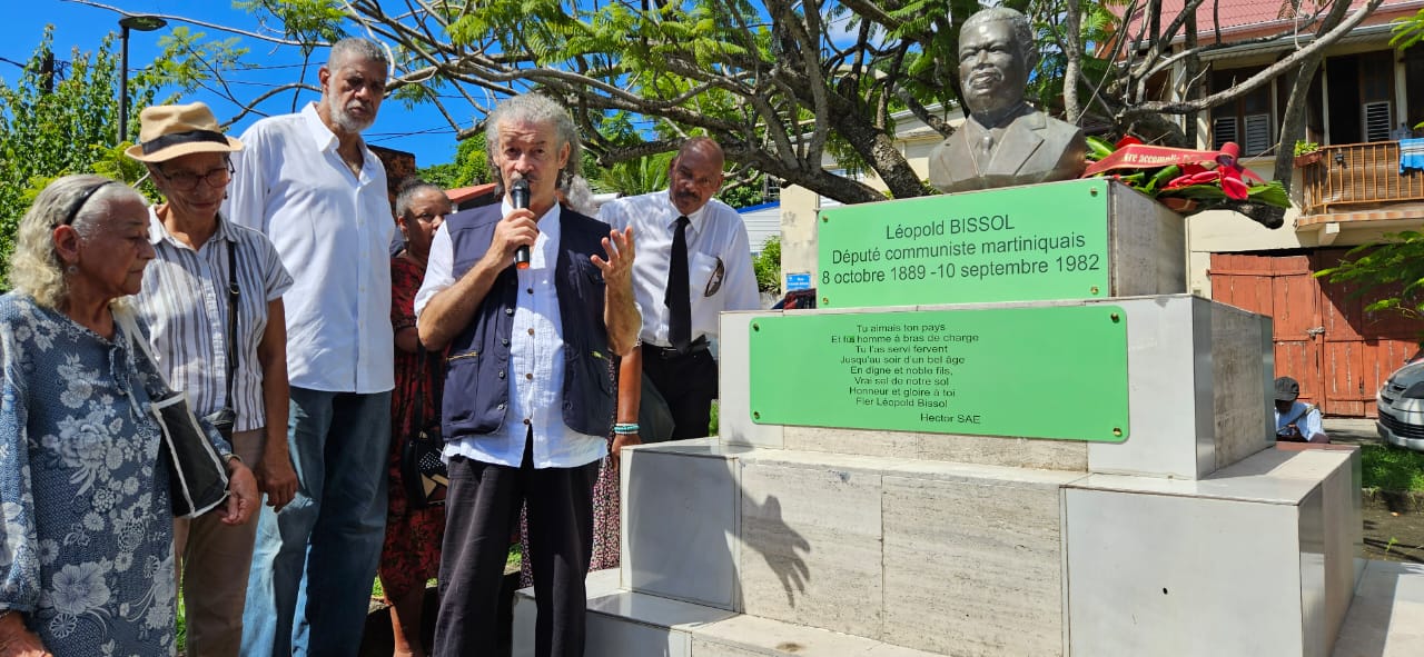     Un hommage rendu à Léopold Bissol à Fort-de-France 

