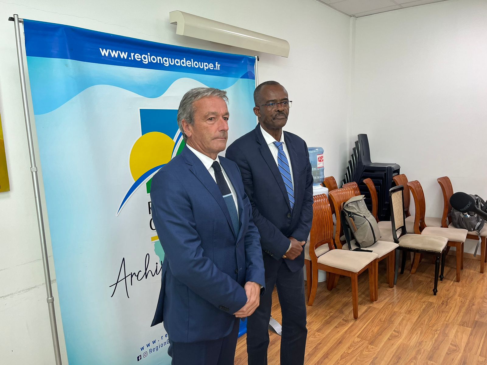     Visite ministérielle : rencontre entre Philippe Vigier et Ary Chalus

