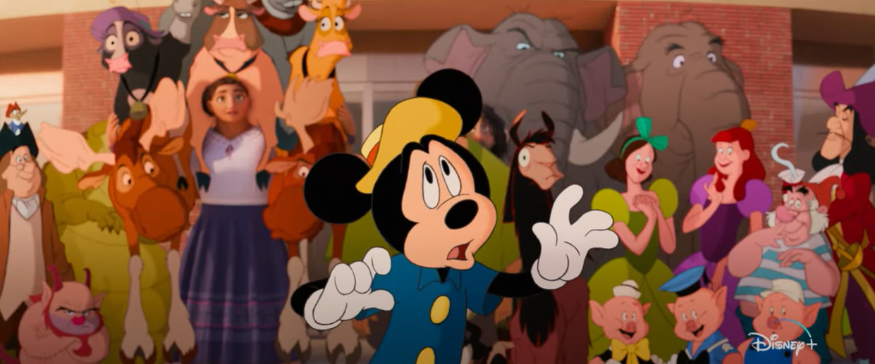     Disney fête son centenaire en rassemblant tous ses héros dans un court métrage

