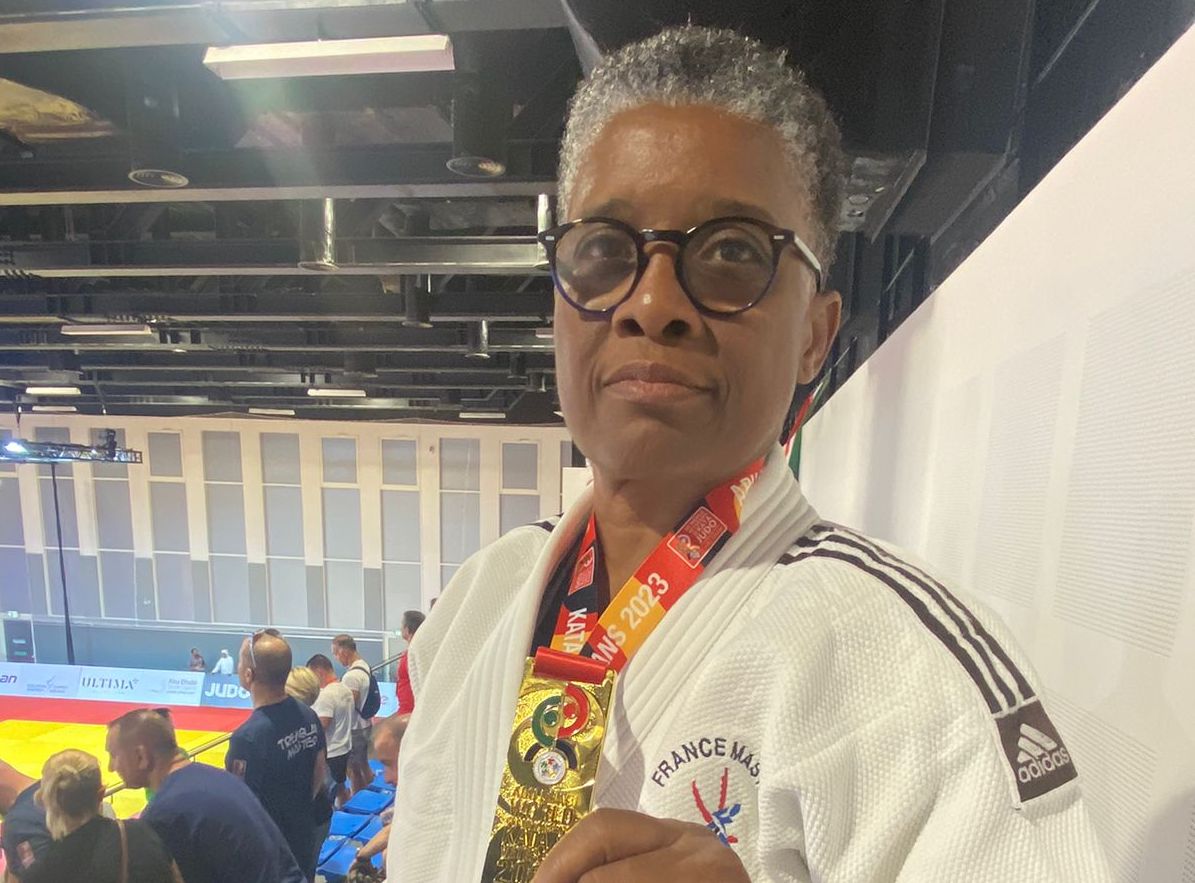     La Martiniquaise Marie-Claude Ivaldi, championne du monde de judo chez les vétérans

