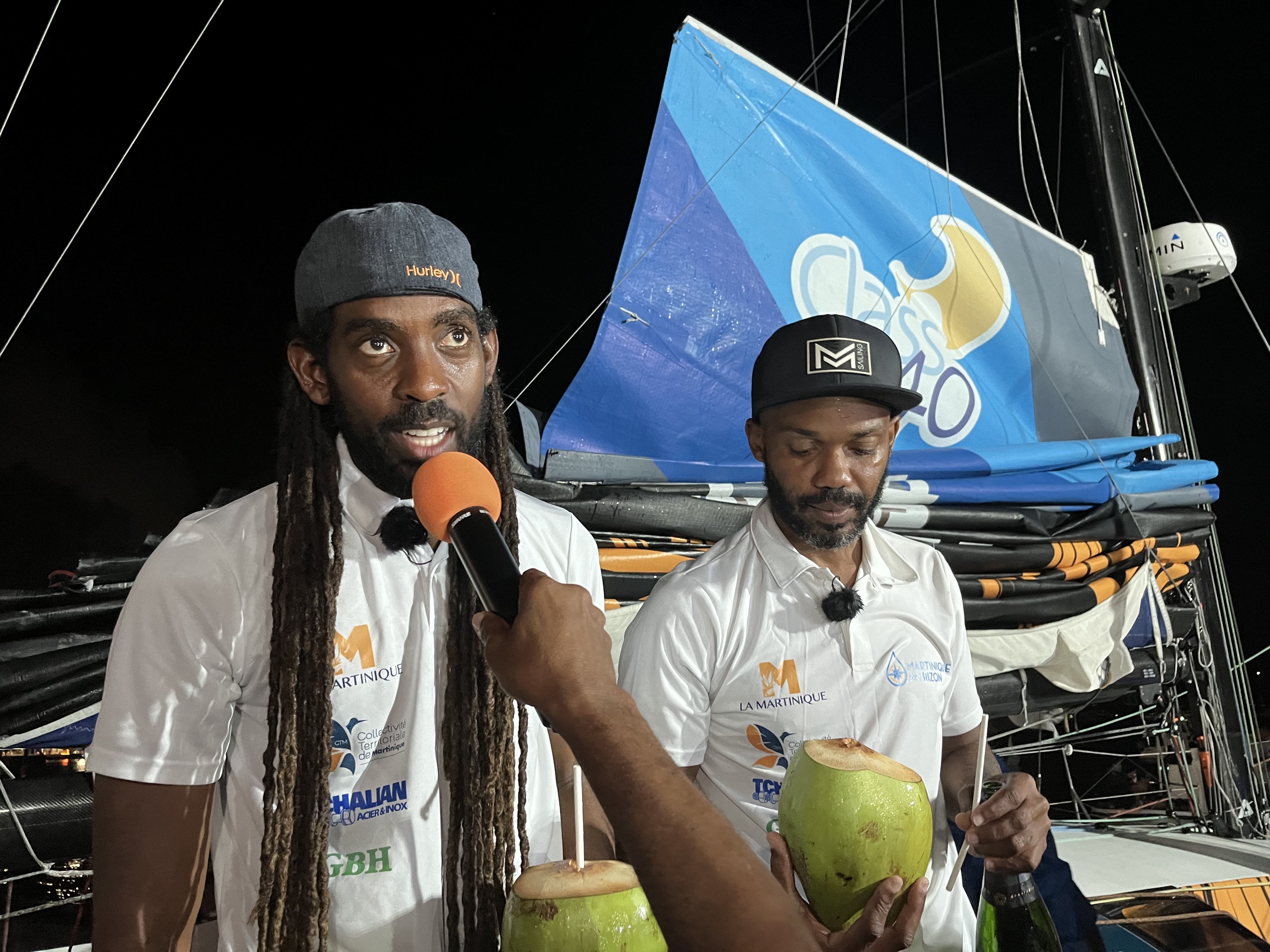 [EN IMAGES] Transat Jacques Vabre : Martinique Tchalian a réussi son pari !