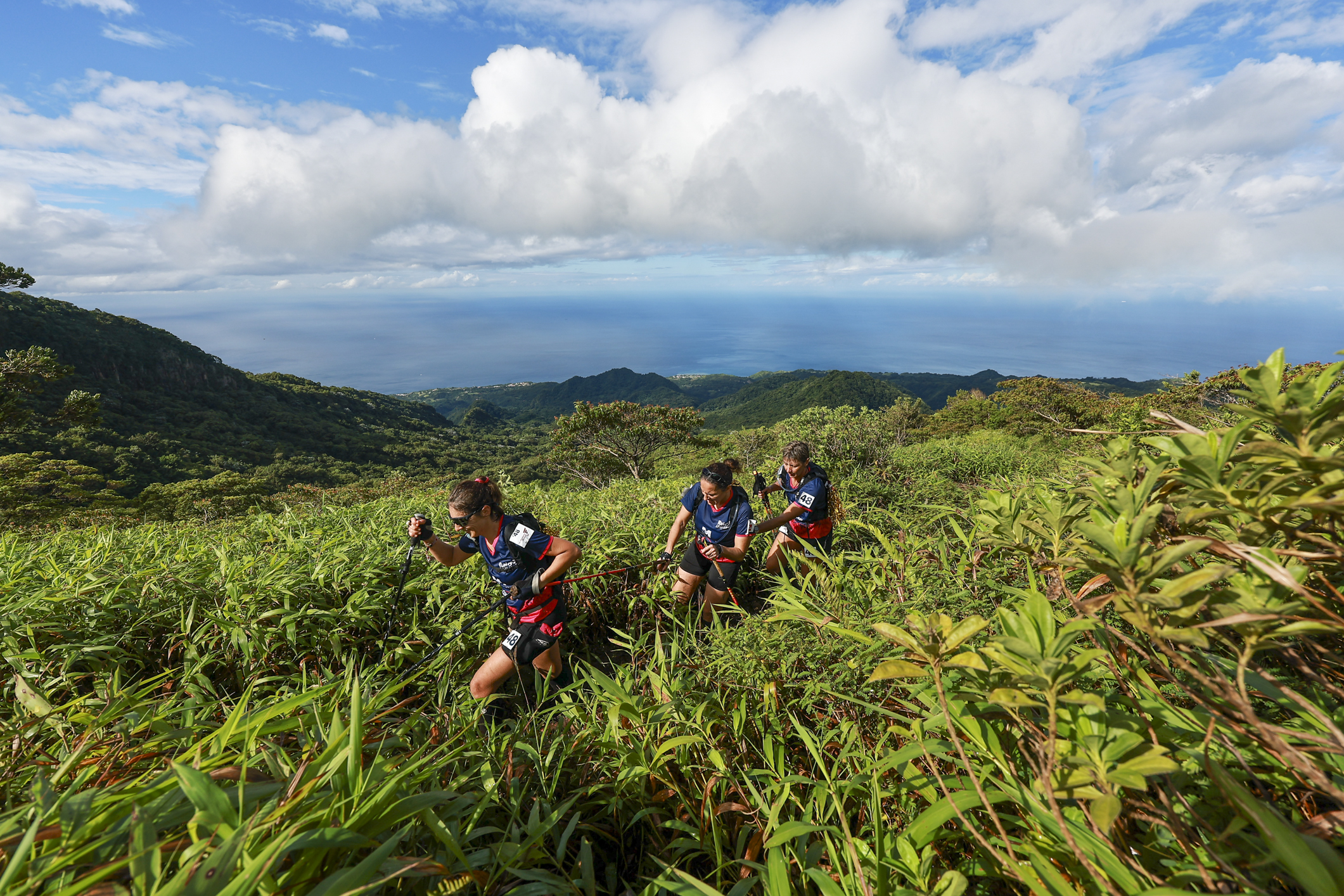 Raid des Alizés Martinique : les 225 raideuses ont gravi la Montagne Pelée