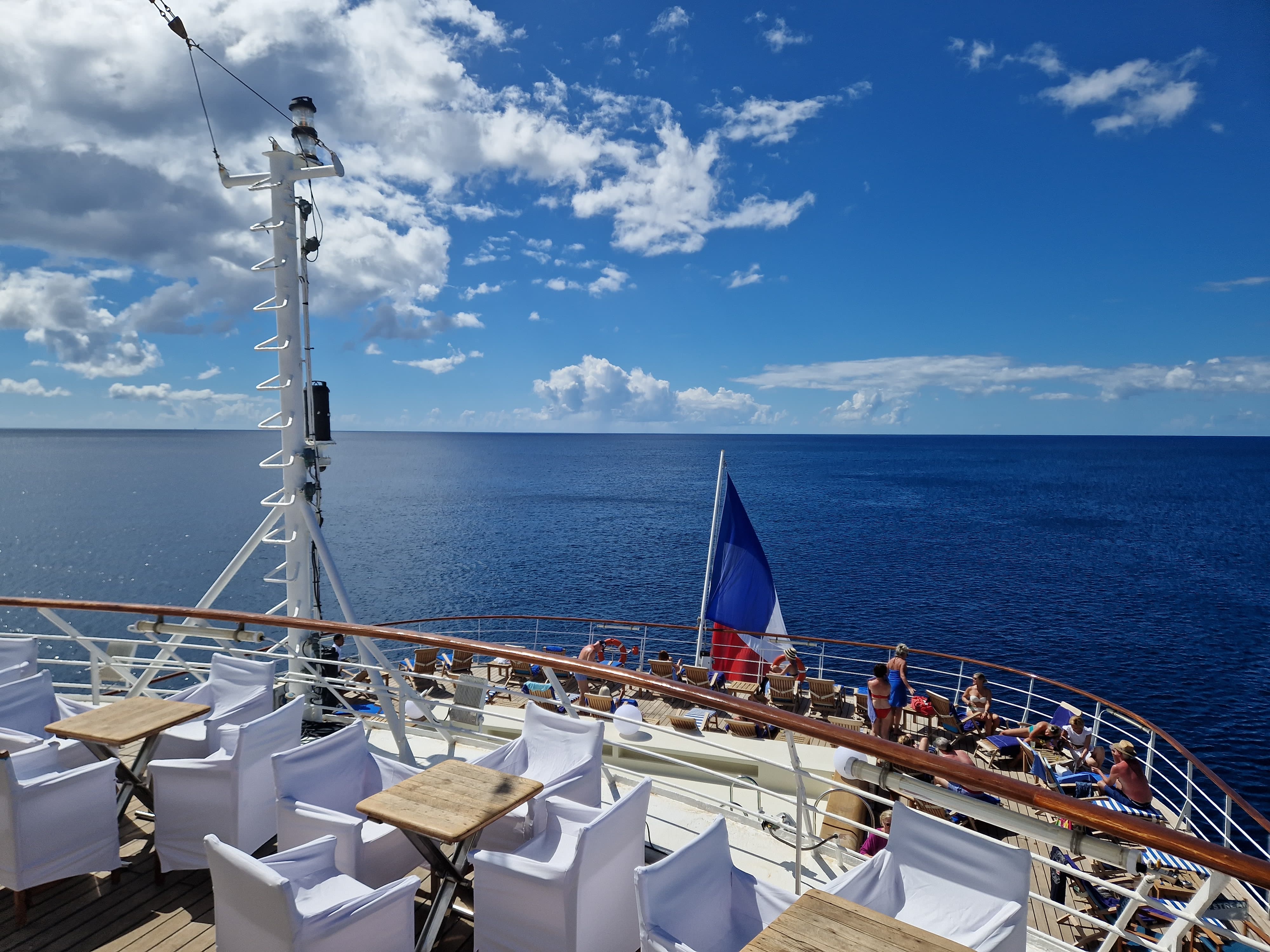 Une vingtaine d’escales en Martinique pour le Club Med 2, le plus grand voilier français