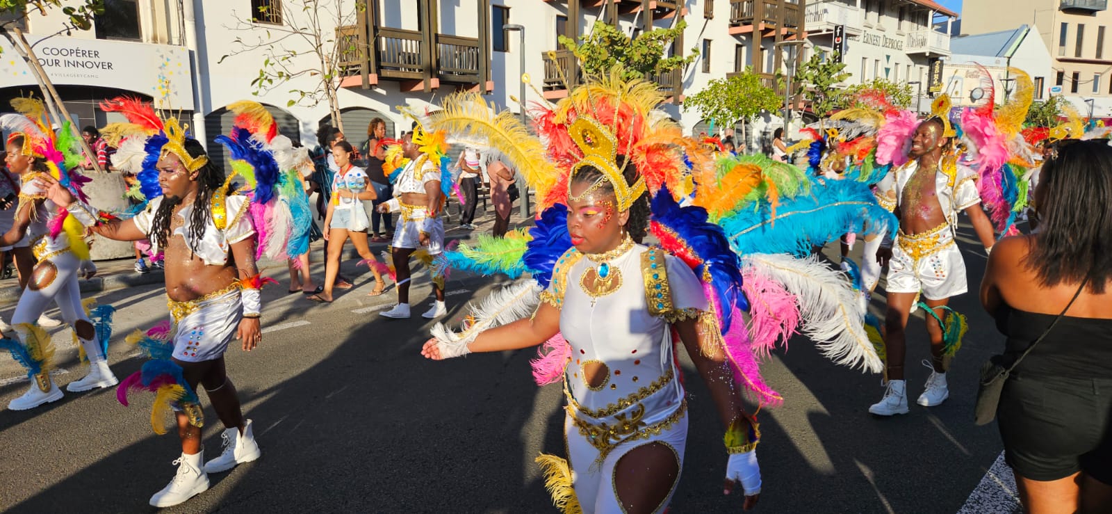    [EN IMAGES] Festival de couleurs et de costumes pour la Foyal Parade à Fort-de-France


