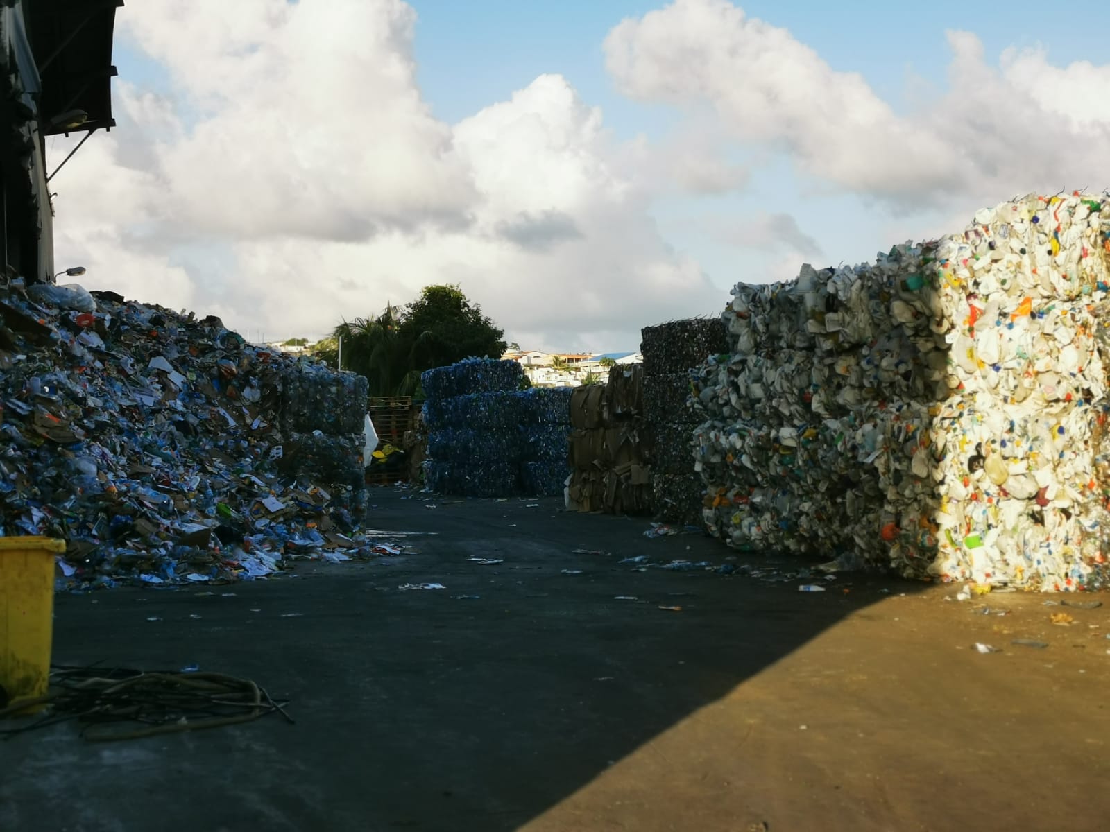     Martinique Recyclage saturée, la collecte des poubelles suspendue 

