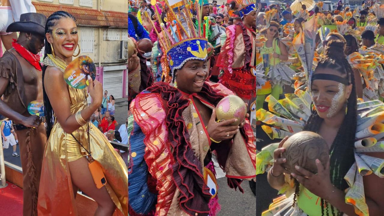     [EN IMAGES] Chaude ambiance de carnaval ce dimanche gras à Fort-de-France ! 

