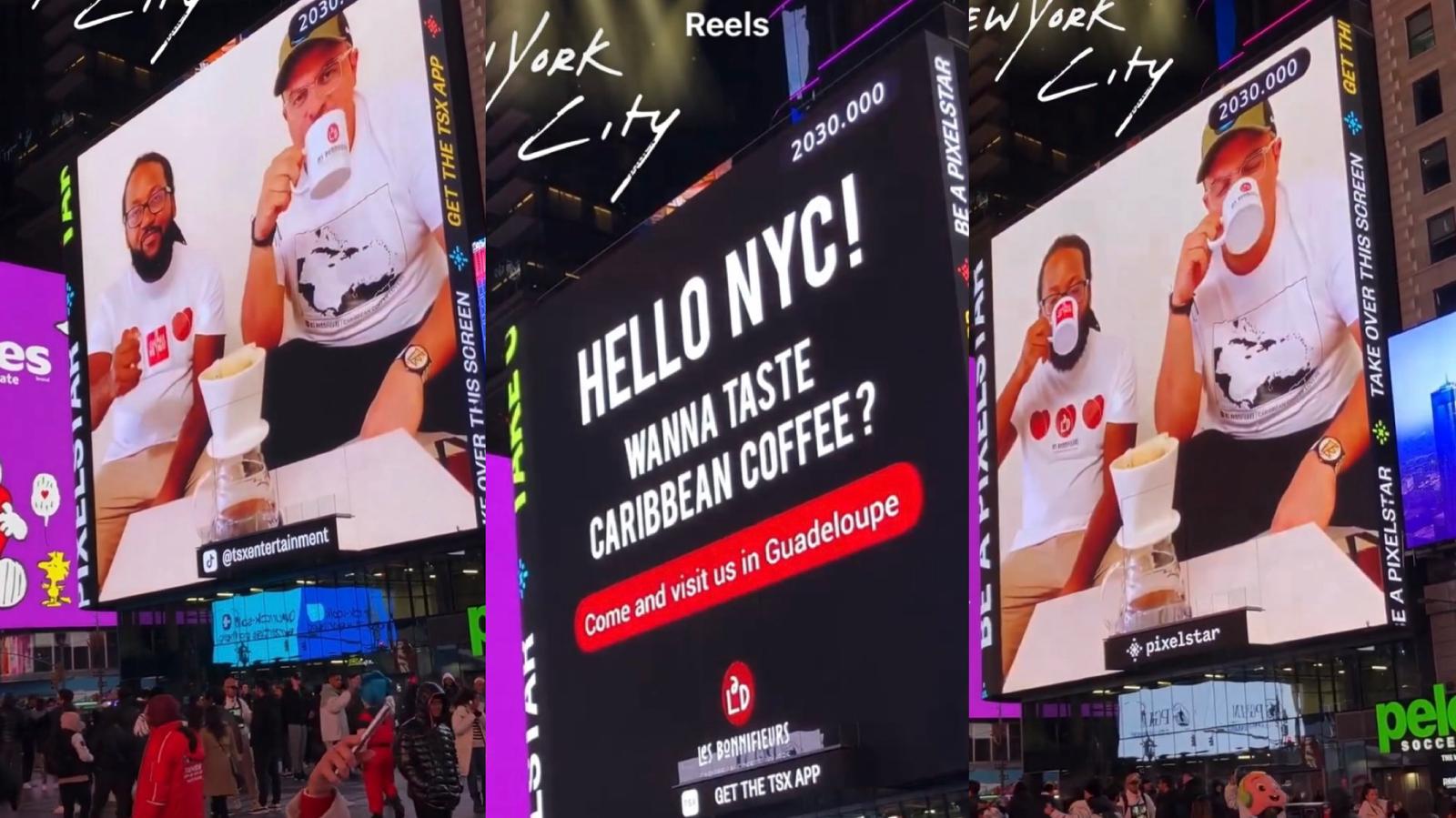     Les Bonnifieurs affichés en grand à Times Square !

