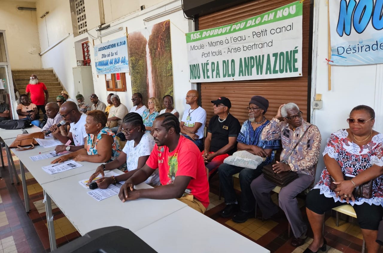     Problématique de l’eau en Guadeloupe : un rassemblement se prépare

