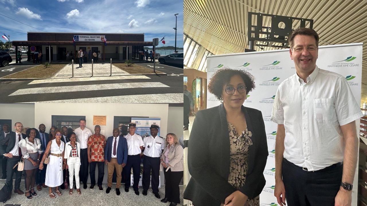     Plaisance, avions et paquebots : le ministre délégué aux Transports sur tous les fronts en Martinique


