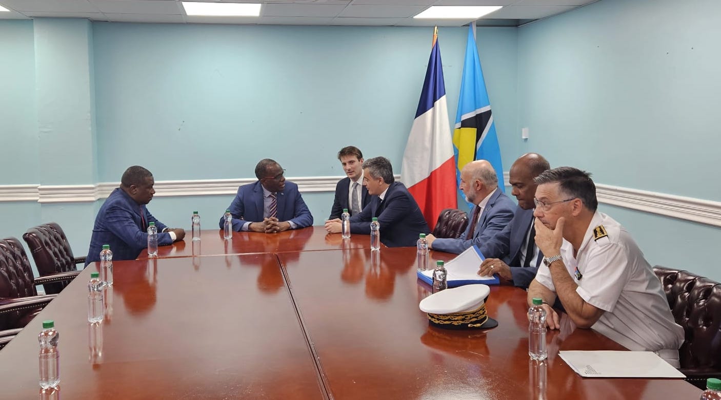     Gérald Darmanin à Sainte-Lucie pour renforcer la coopération en matière de sécurité 

