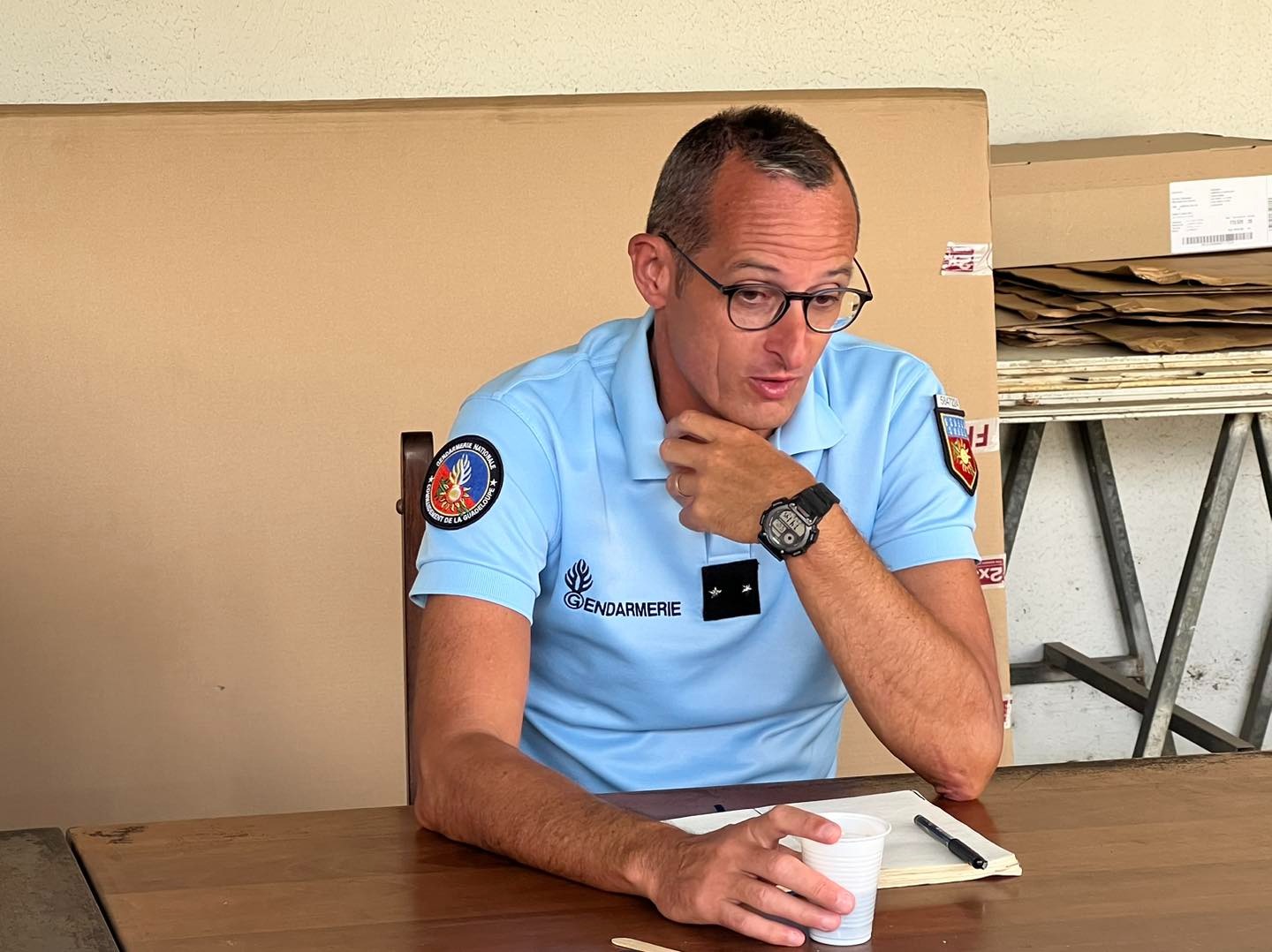     Général Lamballe, commandant de la gendarmerie de Guadeloupe : « La rue doit redevenir un espace de liberté » 

