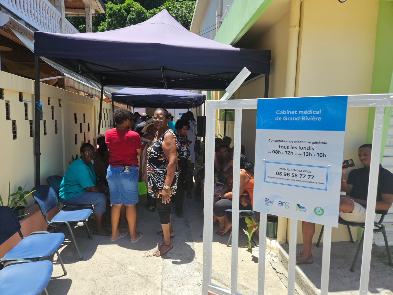     Au bout de la Martinique, la commune de Grand-Rivière a désormais son cabinet médical 

