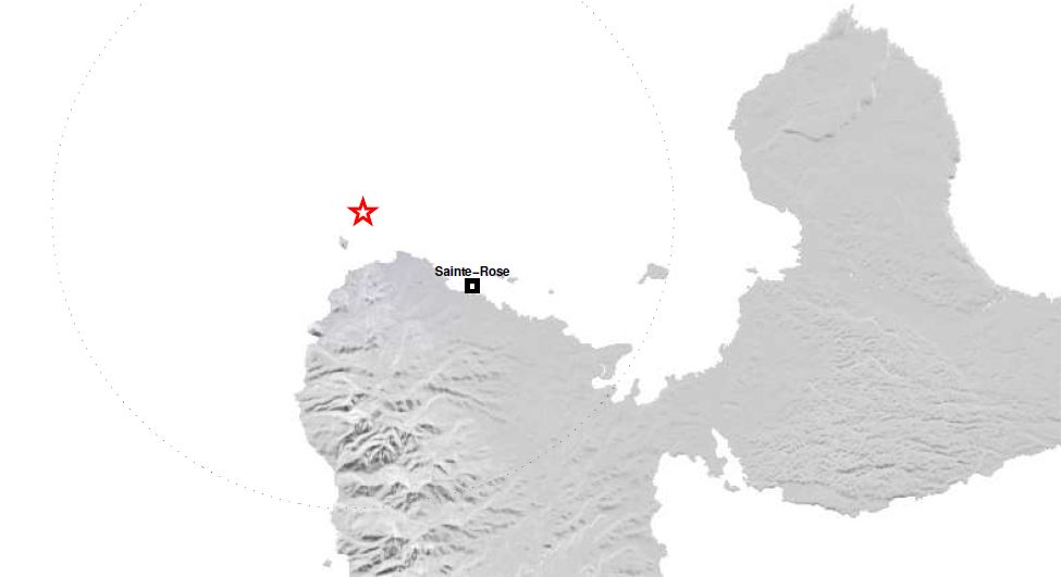     Un léger séisme de 2,5 enregistré à proximité de Sainte-Rose

