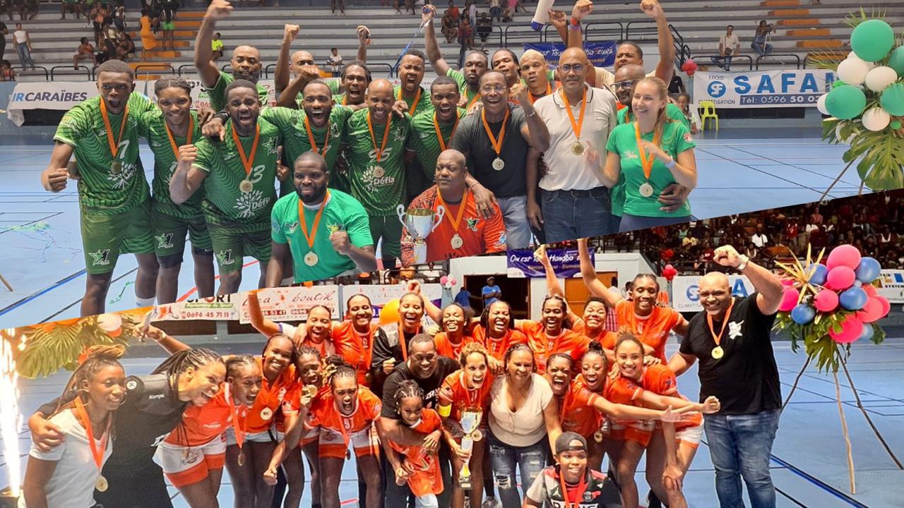     Handball : l’Arsenal du Robert (femmes) et l’Etoile de Gondeau (hommes), champions de Martinique

