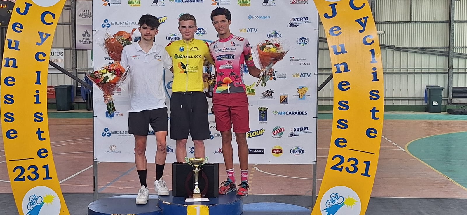     Alex Doltaire, vainqueur du 18ème Tour Cycliste Junior de Martinique


