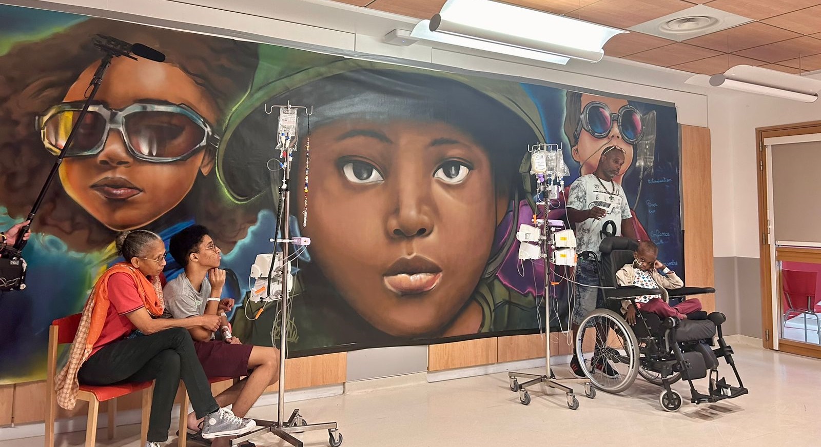     Une fresque itinérante en soutien aux enfants malades de Martinique s'installe en région parisienne

