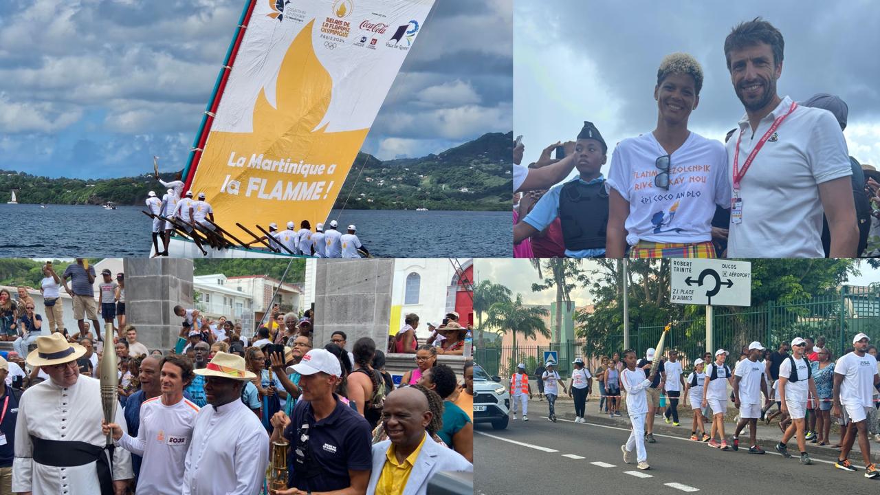    [EN DIRECT] Le Relais de la Flamme Olympique dans les 9 communes de Martinique ce lundi

