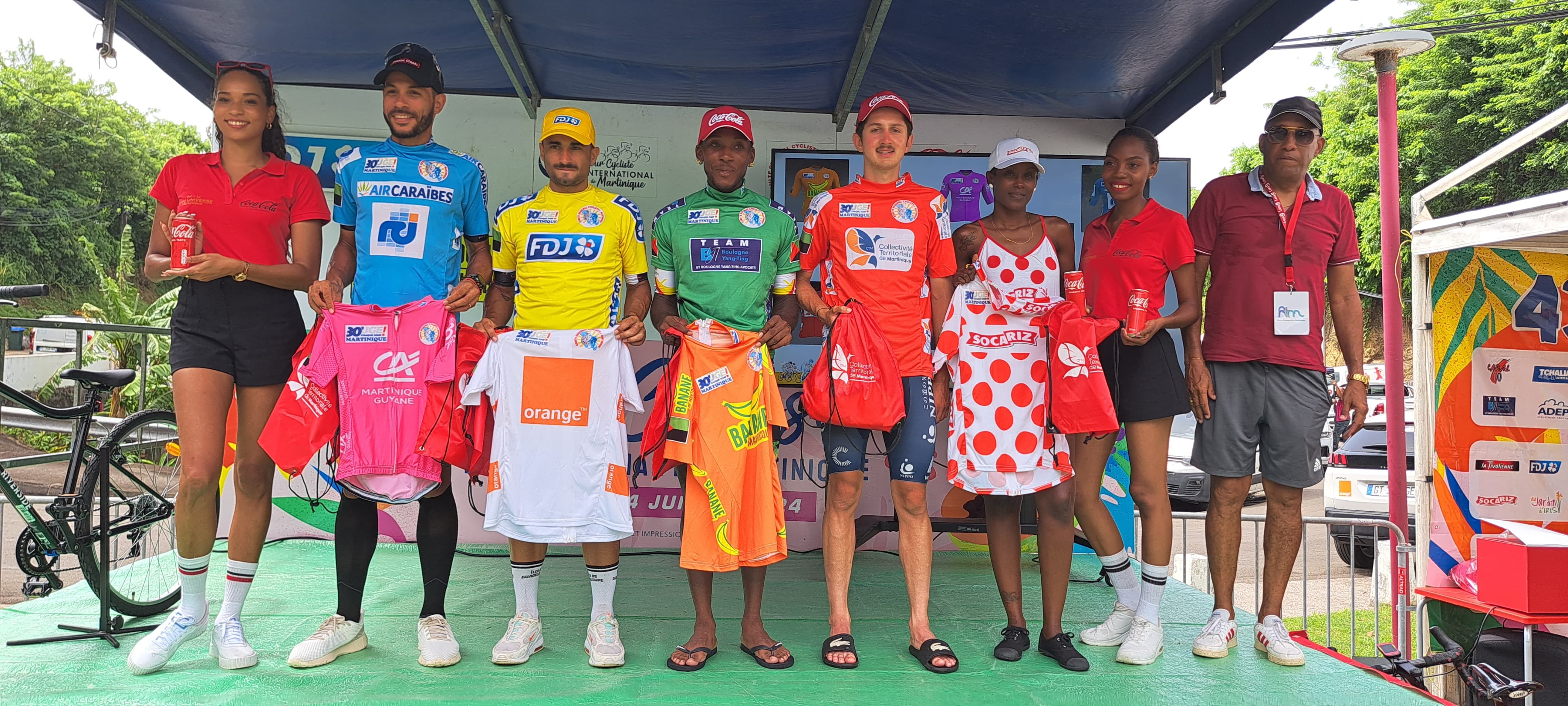     [CLASSEMENTS] Mathieu Pellegrin, nouveau Maillot Jaune après la 3ème étape du Tour Cycliste de Martinique

