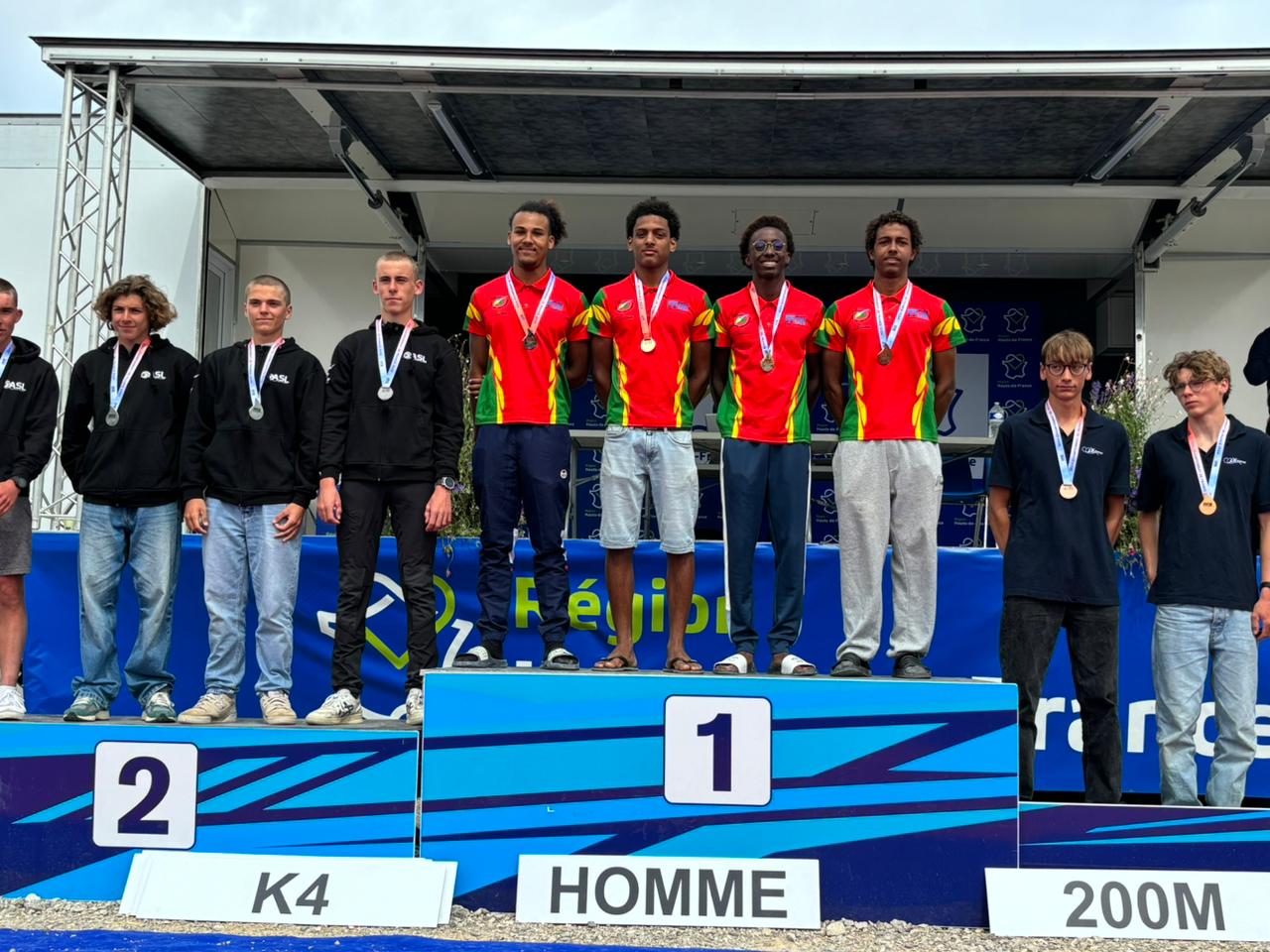     CANOË-KAYAK. Quatre jeunes Guadeloupéens médaillés d’or aux championnats de France

