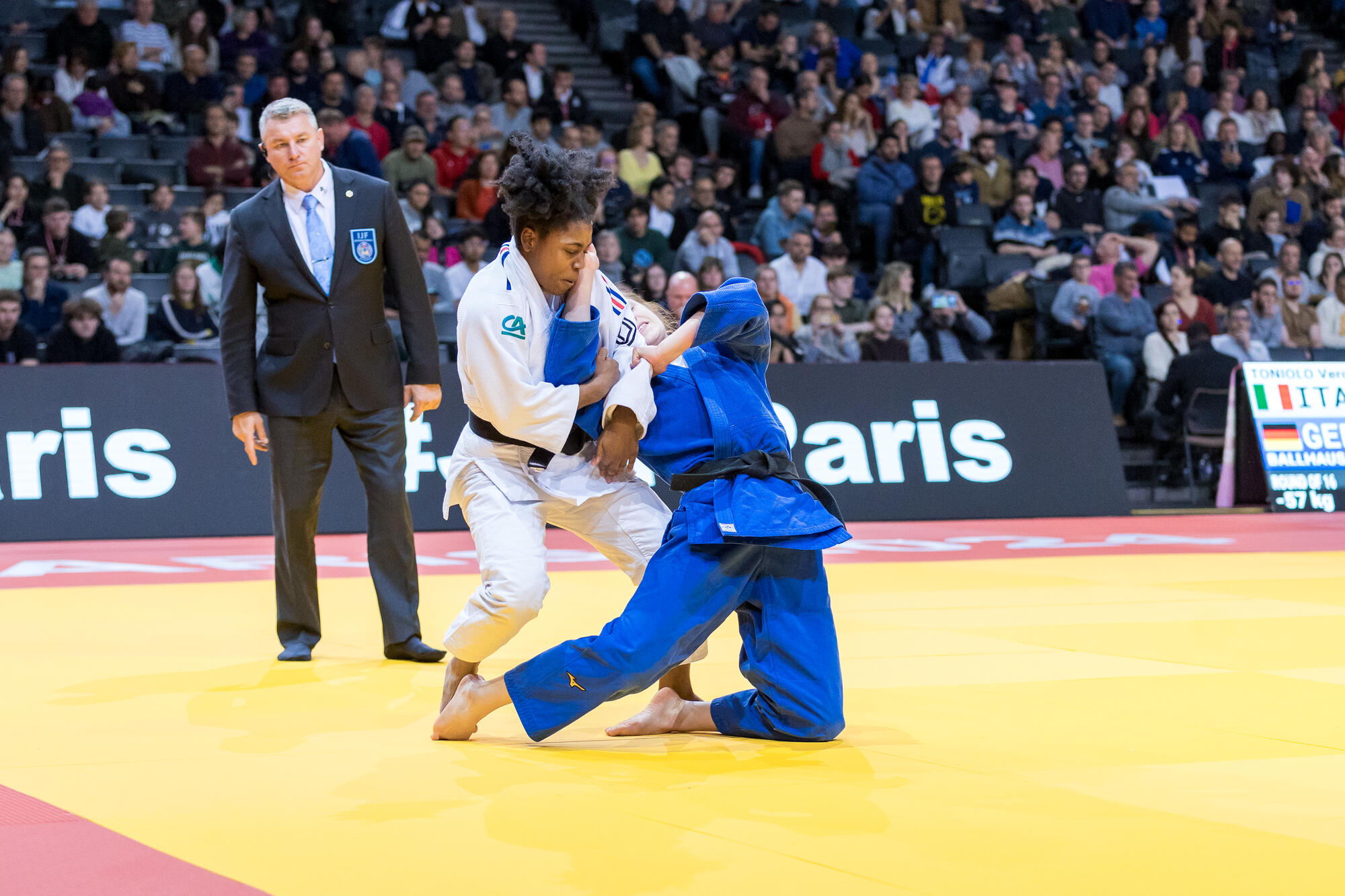     JO 2024 : Sarah-Léonie Cysique, médaillée de bronze au judo !!!

