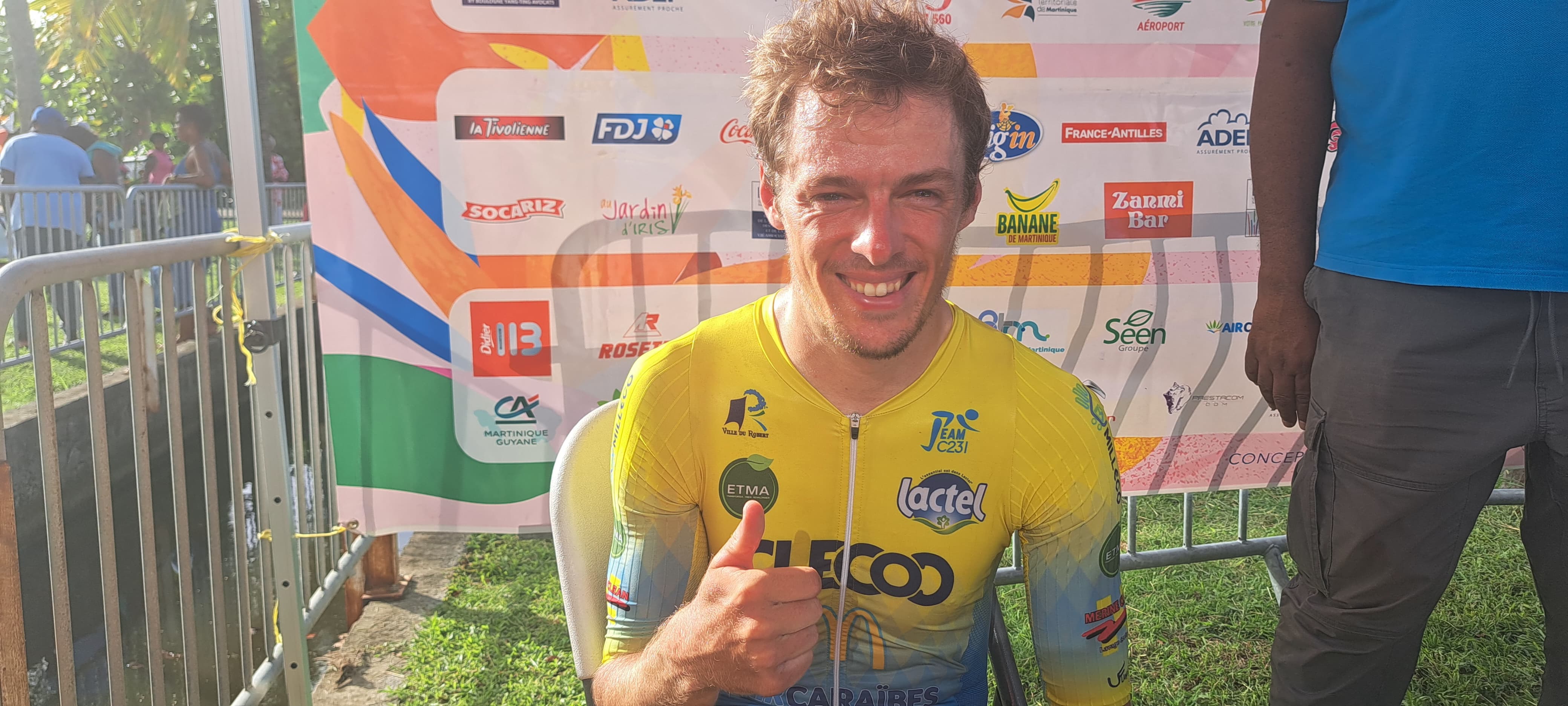     Stefan Bennett, grand vainqueur du Tour Cycliste de Martinique, pour… 7 secondes


