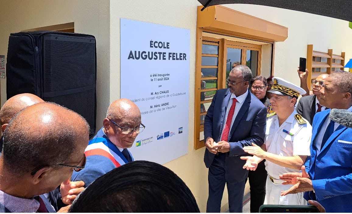     Inauguration de l’école Auguste Feler à Vieux-Fort

