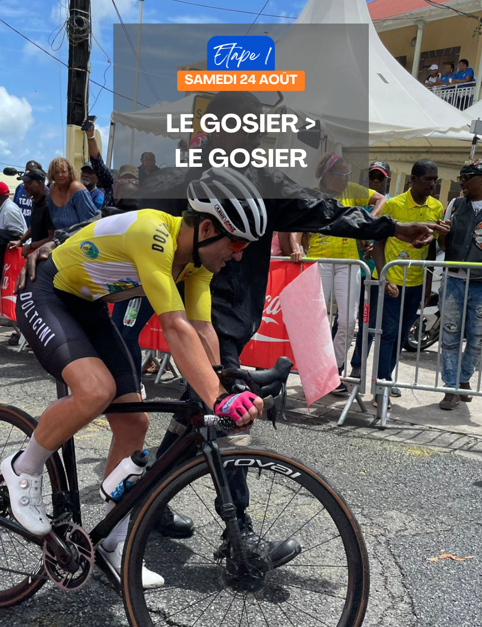 Tour cycliste de Guadeloupe, 1ère étape : Gosier / Gosier