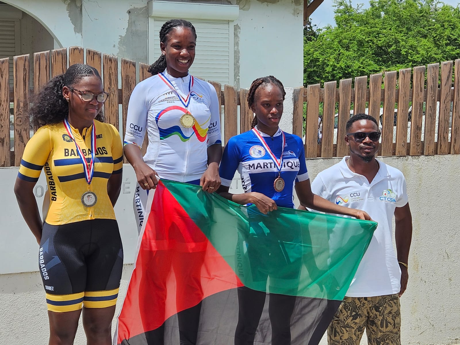     CYCLISME. Belle moisson de médailles pour la Martinique au championnat de la Caraïbe U17 et U19 

