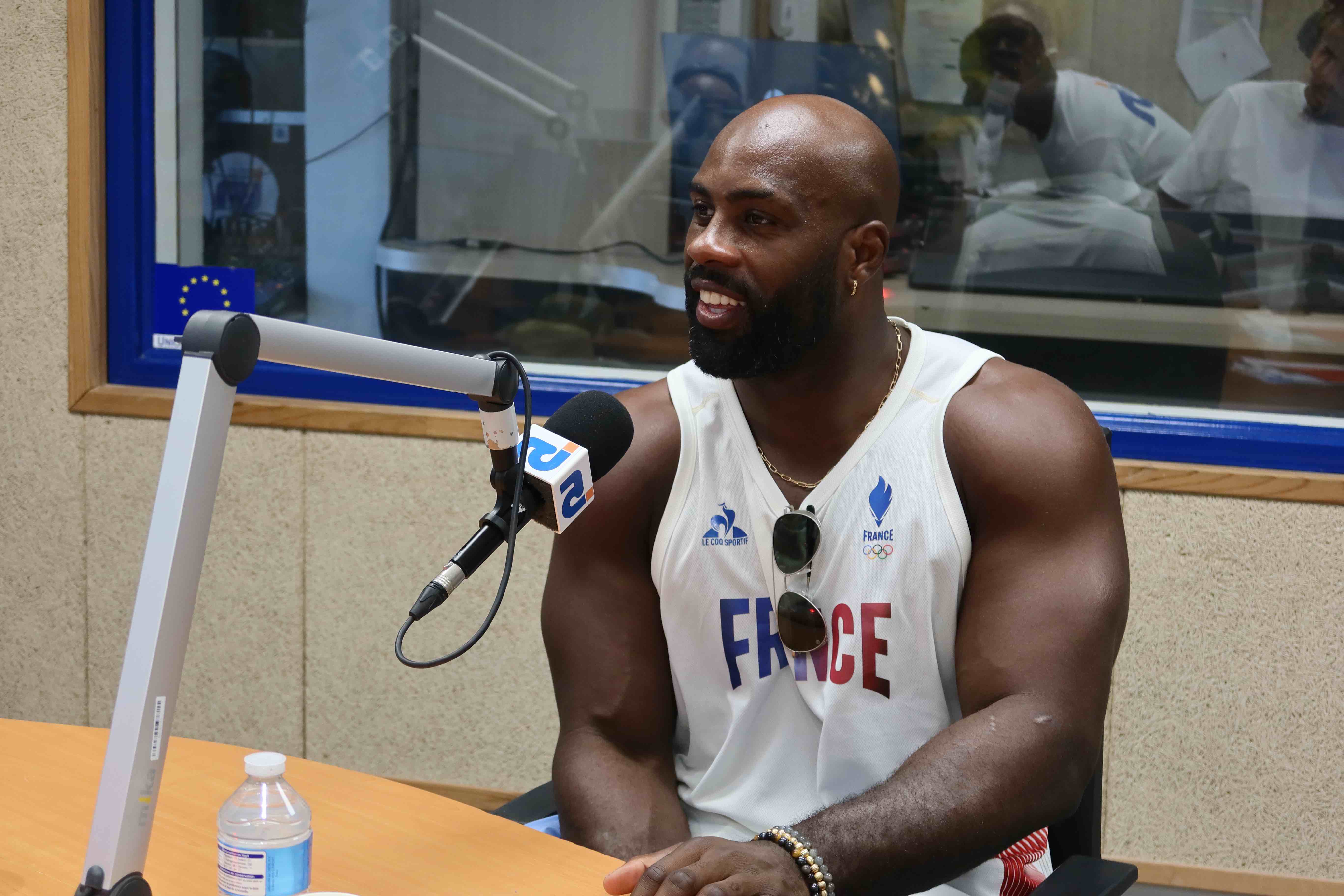     [Vidéo] Teddy Riner était l'invité du journal de 13 heures de RCI

