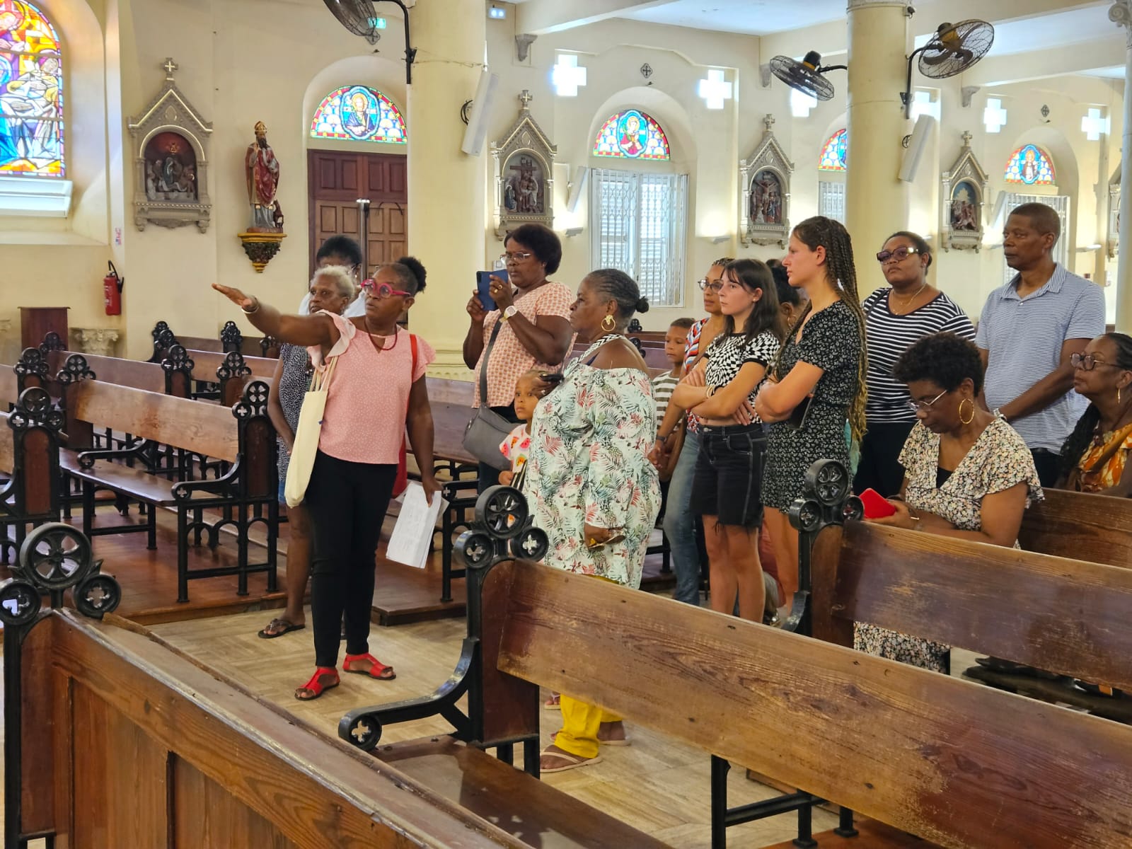     Au Lamentin, l'église Saint-Laurent s'ouvre aux visiteurs

