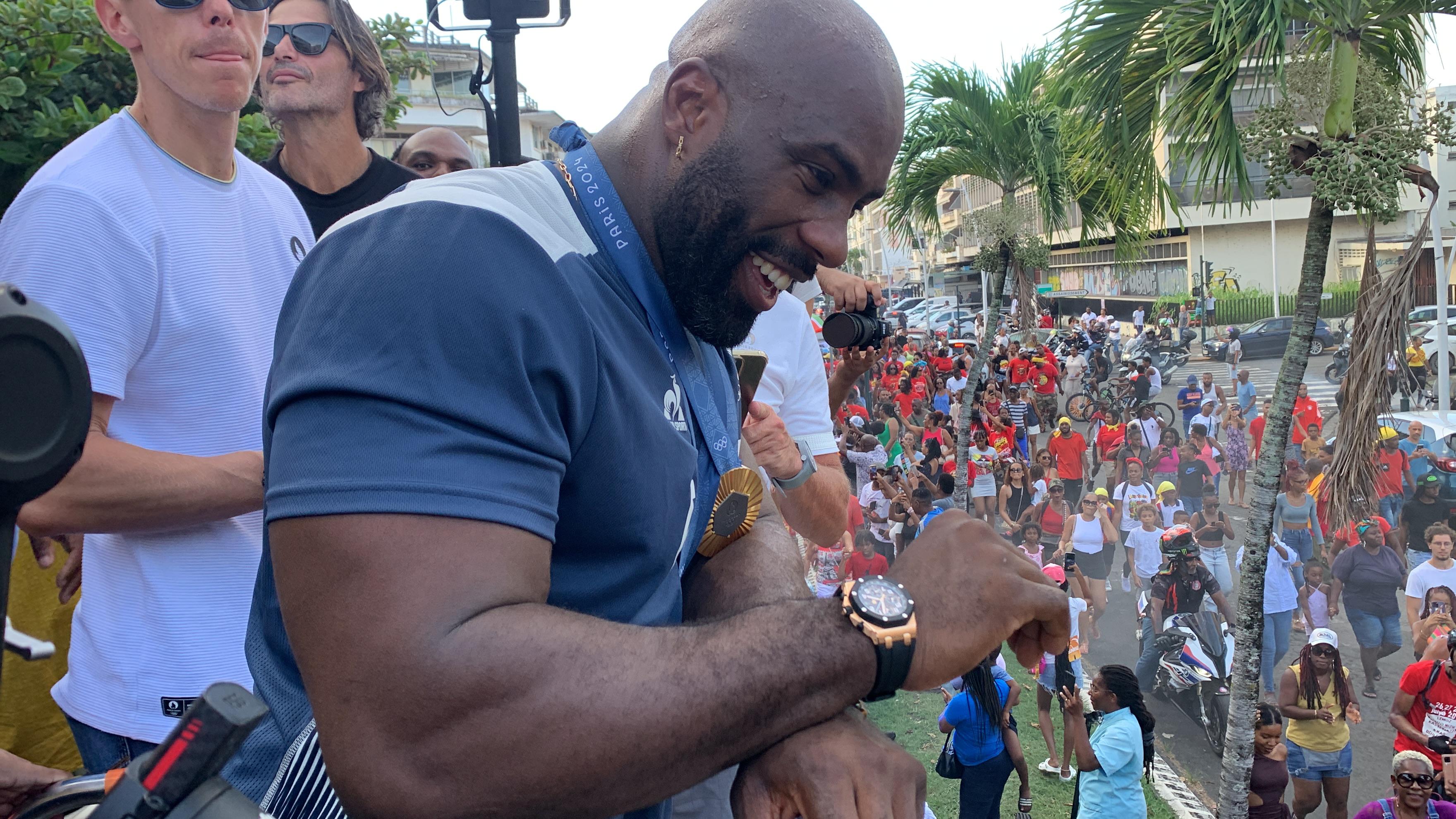     [Vidéo] Teddy Riner était l'invité du journal de 13 heures de RCI

