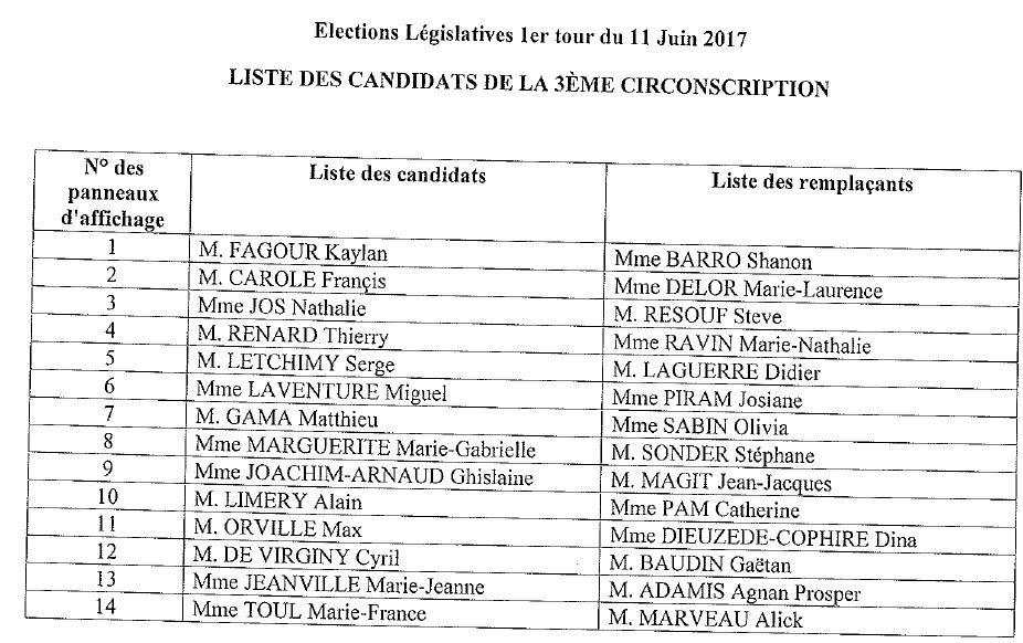 liste candidats circonscriptions 3