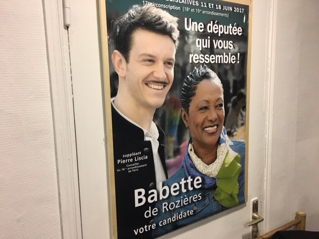 QG de campagne de Babette de Rozieres à Paris