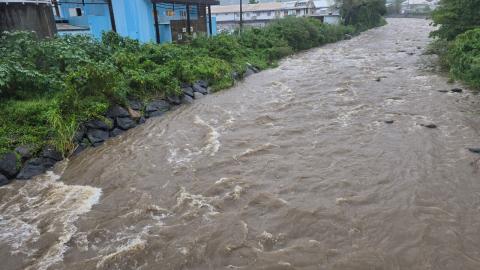 Rivière des Pères, à Basse-Terre