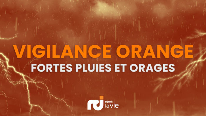 vigilance Orange pour fortes pluies et orages
